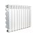 Fondital aluminum radiator 500×16 sections, exclusivo, white